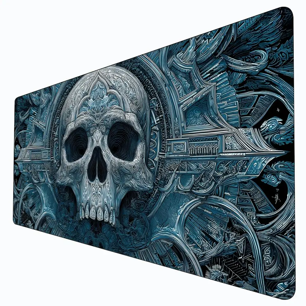 

Фэнтезийный дизайн черепа Magic Card Игровой коврик с зонами mtg Playmat Настольный коврик Commander Playmat подходит для игровых сборов