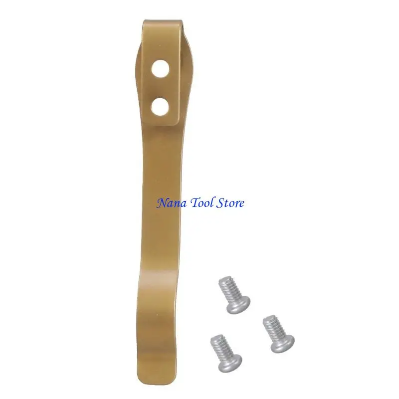 31GJ Reinforced Metal Belt Clip For Gear Tool Organization Tacticals Accessories