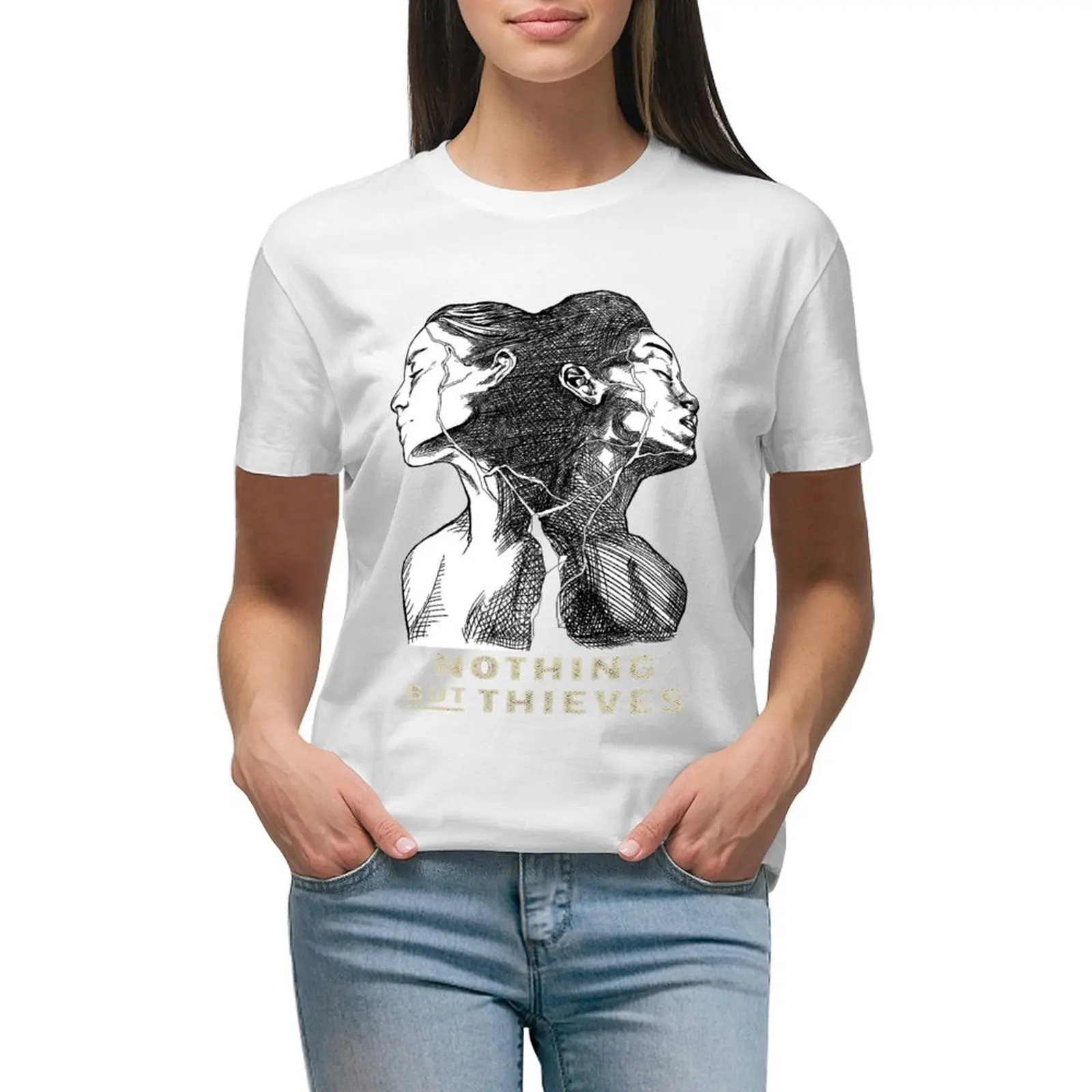 

nothing but thieves Essential T-shirt lady clothes Short sleeve tee new edition t shirts for Women