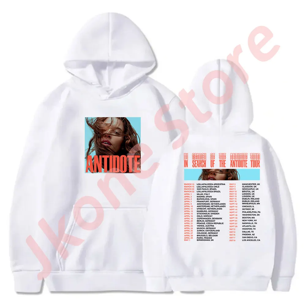 Fletcher In Search of the Antidote Tour Merch Hoodies New Logo Sweatshirts Women Men Fashion Casual Pullovers