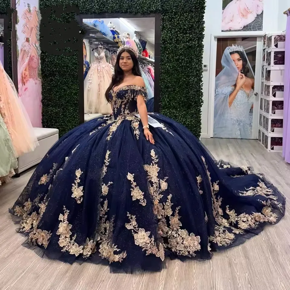 Blue flamenco dress-AliExpress