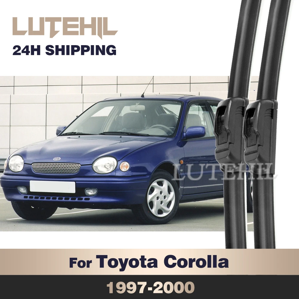 

For Toyota Corolla E110 1997-2000 1998 1999 Wiper Front Wiper Blades Windshield Windscreen Window Brush 20"+18"