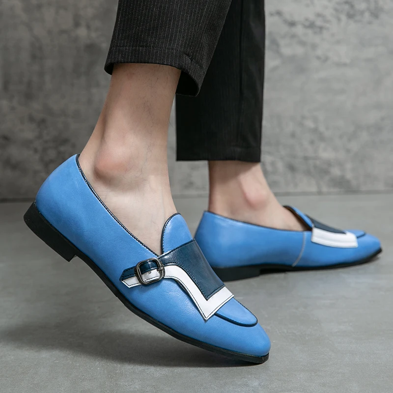 New Men Fashionable Formal Shoes in Beige Lightweight and Comfortable Versatile Lefu Shoes Business and Social Shoes Men Shoes