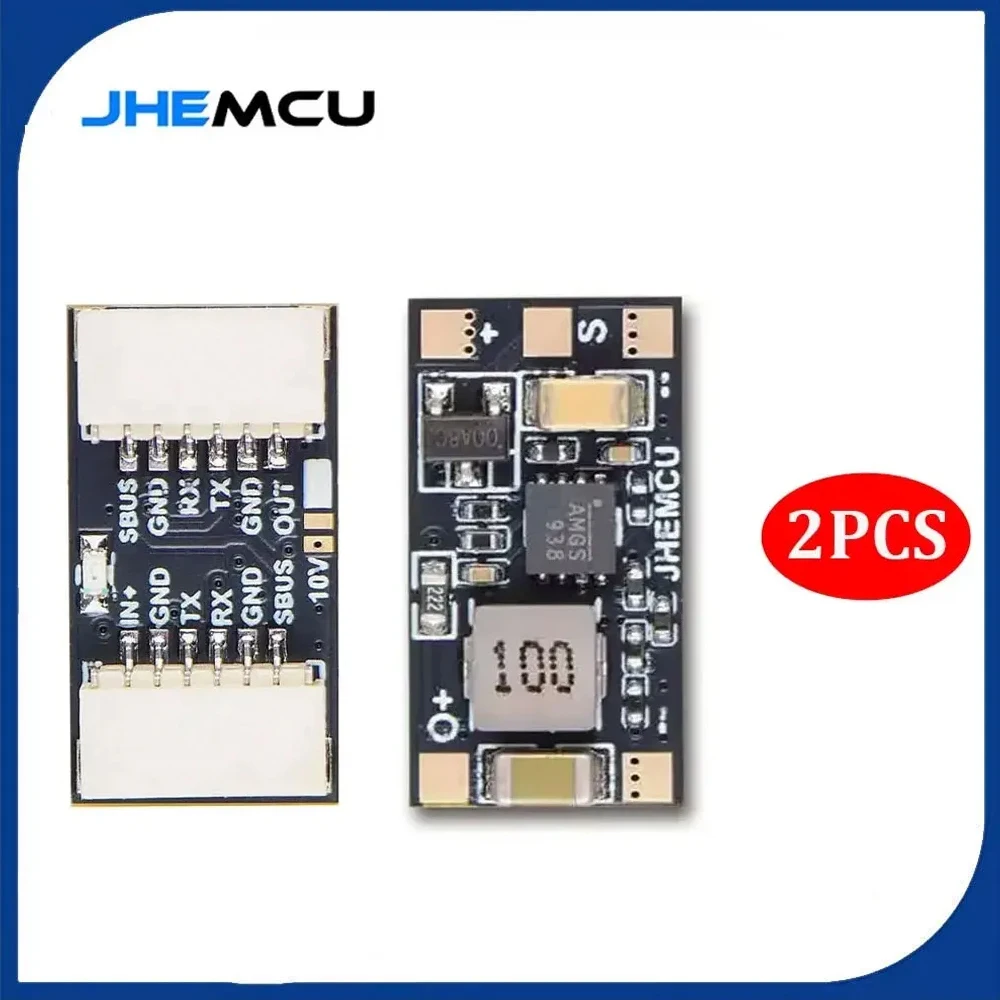 

2PCS JHEMCU HDVTX Module for O3/ O4, 5V/ 10V Step-down Module Reduces The Input Voltage of The Air End for FPV DIY Part