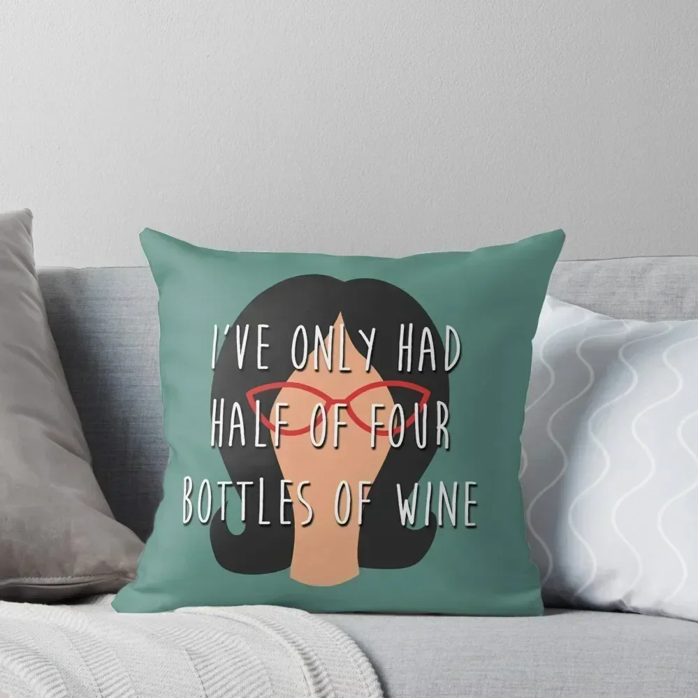 

linda half of four bottles Throw Pillow Cusions Cover Pillows Aesthetic Covers For Sofas Ornamental Pillow pillow