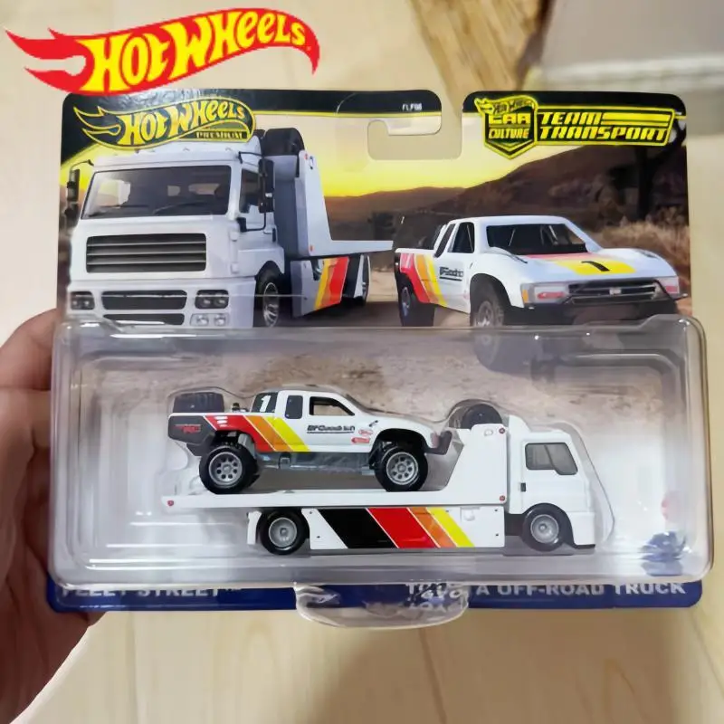 

2025 Original Mattel Hot Wheels 1:64 Team Transport 2024 Flf56 D Mix 4 1/64 Collection Diecast Vehicle Models Toy Boy Gift