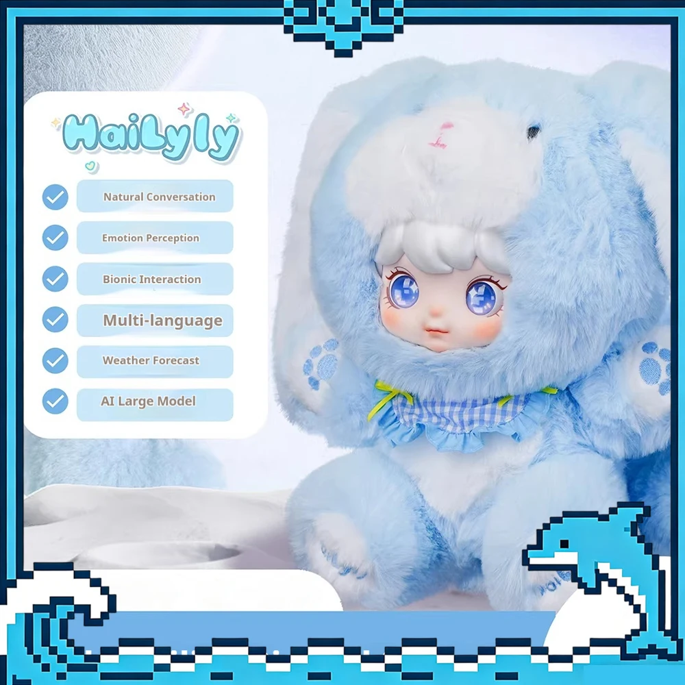 HaiLyly AI Smart Robot Companion Dialogue Touch Bionic Interaction Emotional Companionship Perception Wireless Intelligence Gift