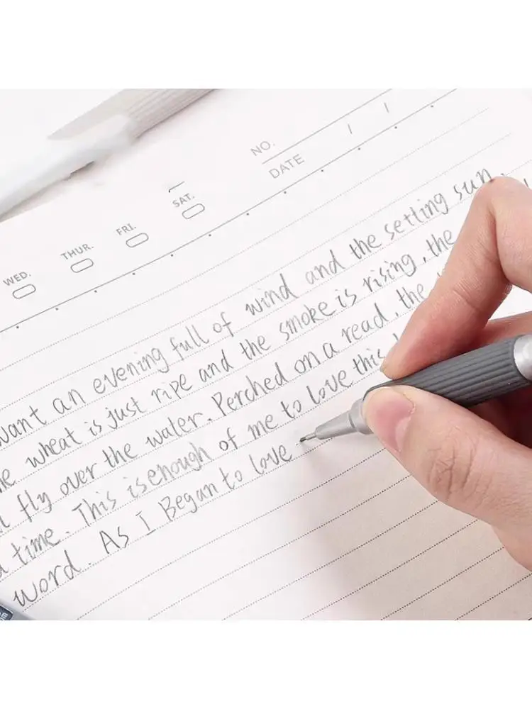 31BA Textured Grip Metal Mechanical Pencil for Study Pages and Sketching
