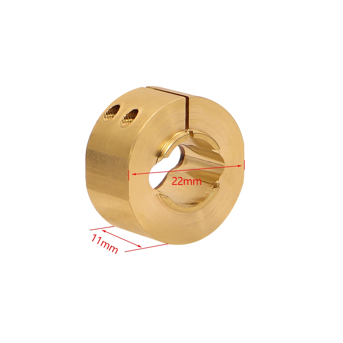 TRX4M Brass Front Rear Axle Weight Steering Knuckle Diff Cover Wheel Hex Hub For Traxxas 1/18 RC Crawler TRX-4M Upgrade Parts