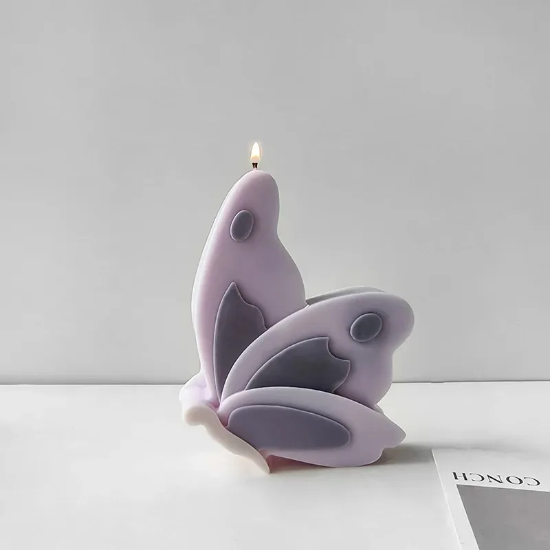 Butterfly Candle Silicone Mold Animal Handmade Candles Plaster Epoxy Resin Ornaments Mould Home Decor Crafts