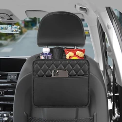 Car Backseat Storage Box Car Organizer Auto Waterproof Phone Pocket Pouch Car Back Seat Organizer Protector Hanging Storage Bag