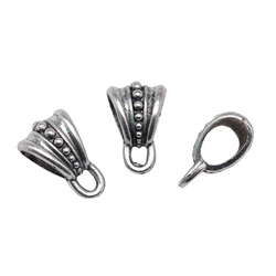 WYSIWYG 10pcs 16x10mm Spacers Beads Big Hole Beads Bails Connector Bail Beads European Bail Beads