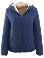 Johnature 2025 Spring 10 Color Women Basic Jackets Coat Female Zipper Fleece Women Cloths Loose Parkas Quality Parkas