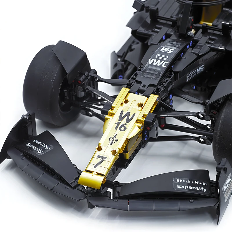 1:8 MK6023 Simulation Geschwindigkeit Racing Modell Bausteine Sport Auto Serie Kreative Montage Ziegel Fahrzeug DIY Spielzeug Kind Weihnachten Geschenk