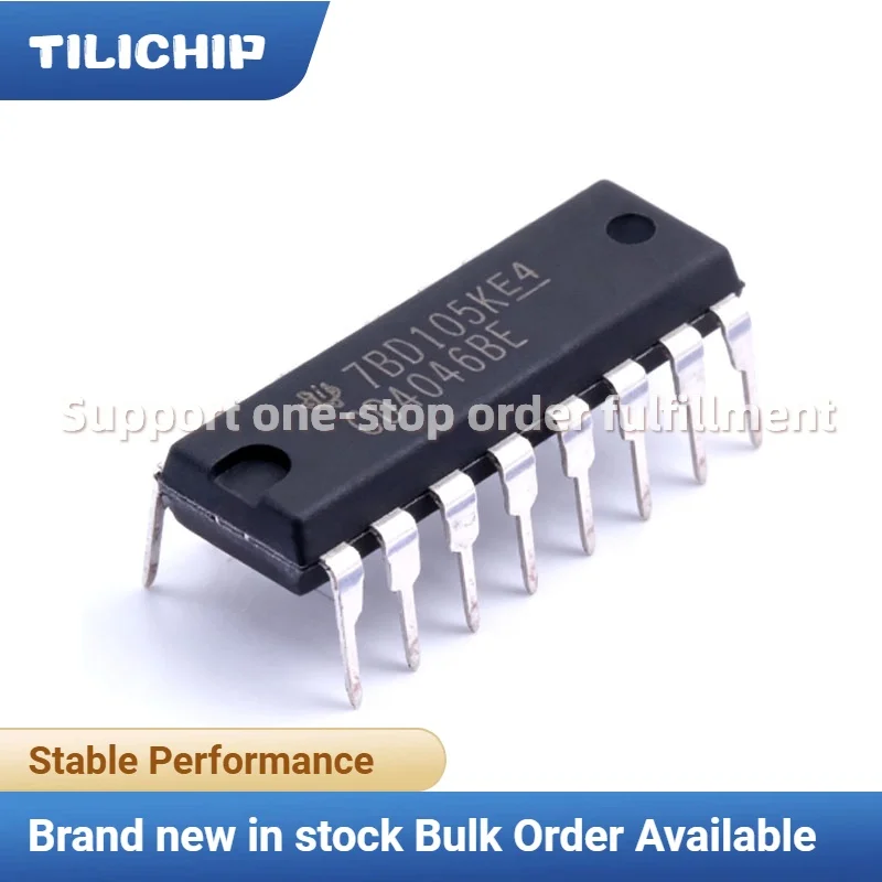 10PCS~20PCS Brand new CD4046 CD4046BE DIP-16 Clock Generator / Frequency Synthesizer / PLL Original