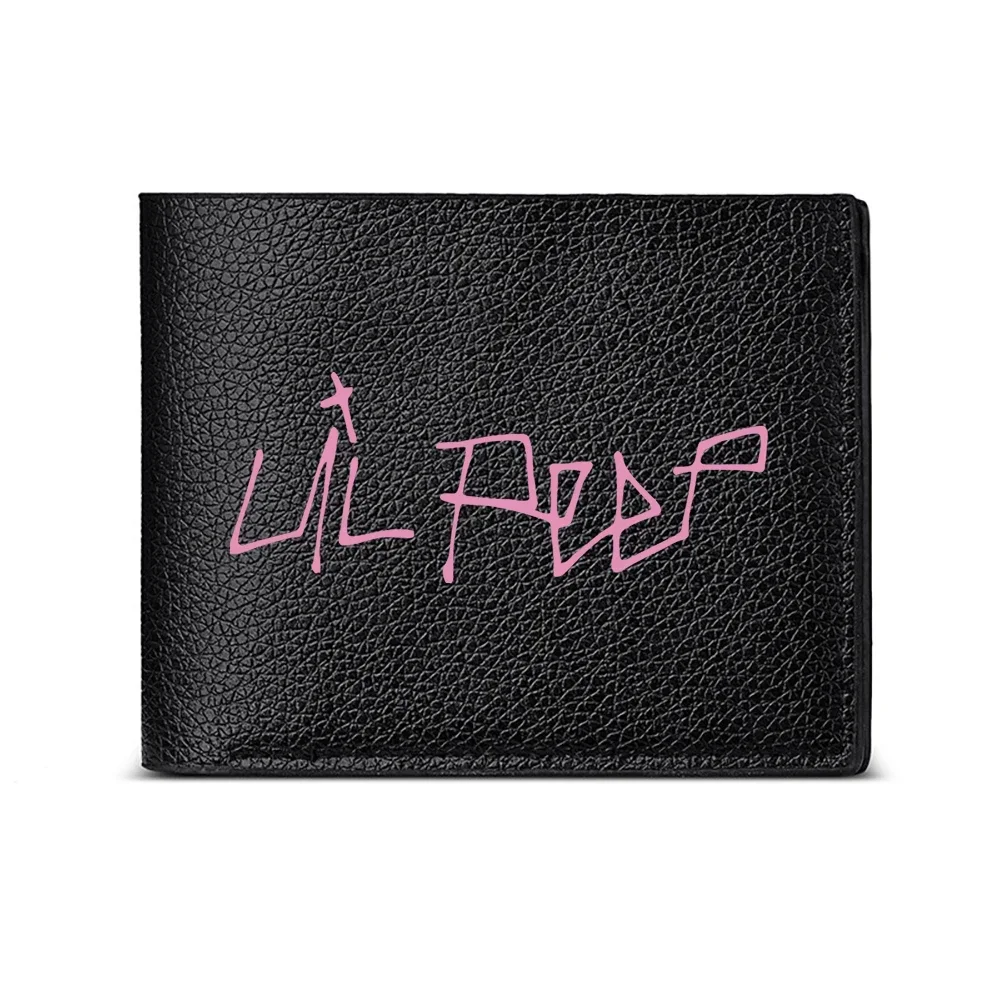 Cartera para hombre con estampado de Lil Peep, tarjetero, estilo casual y moderno para el día a día y el trabajo.