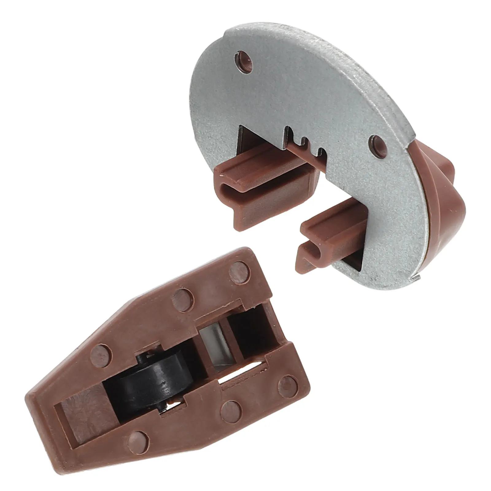 

10 Sets Stop Guides Replacement Plastic Hardware Parts Heavy Drawer Replacement Duty Smooth Glide Cabinet Hardware