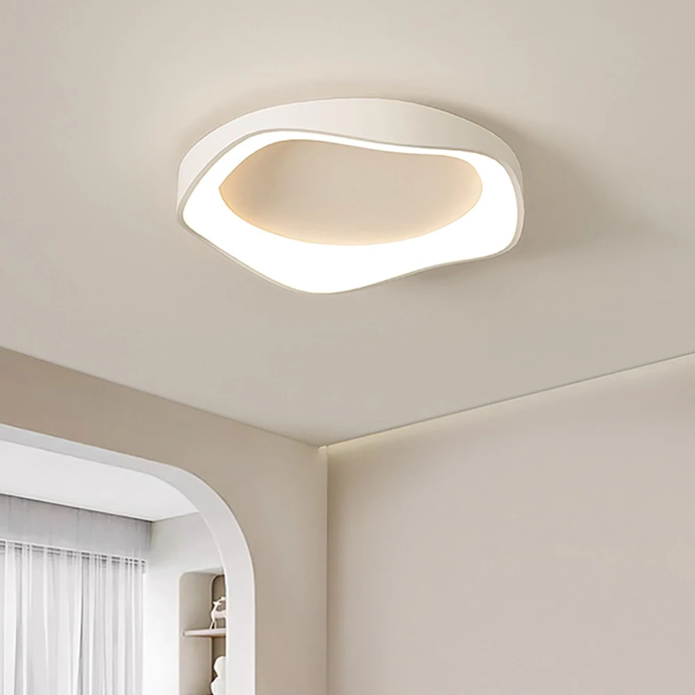 

Modern LED Ceiling Light Lighting 52CM Dimmable Black Gold Shamrock Lamps For Bedroom Living Room Corridor Home Decor Fixtures