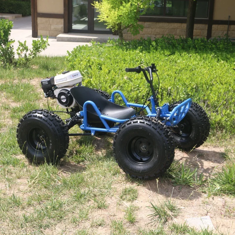 212cc 4 Stroke Go Kart, 8 Inch Tires Off Road Drift Kart, Adult All Terrain Racing Buggy Vehicle