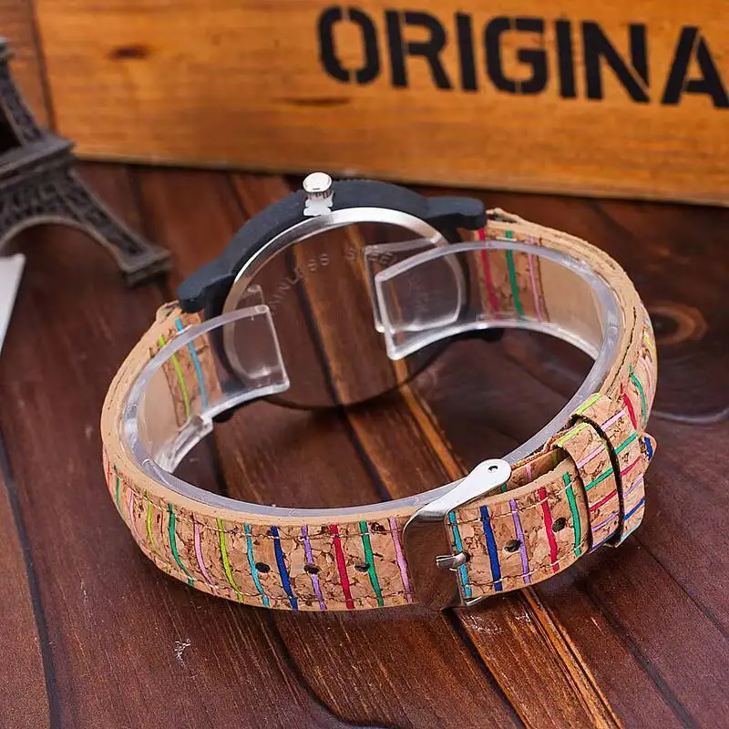 Zegarek damski Casua Skórzany pasek z arabską tarczą Analogowe zegarki kwarcowe