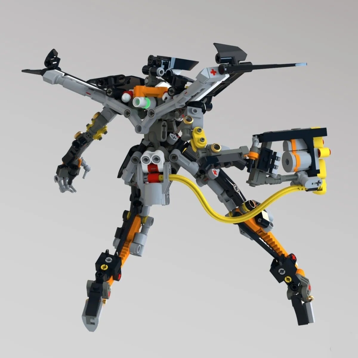 Action Figure Bausteine Modell MOC Block Kit Kinder Spielzeug Anime Figur Roboter Soilder Montieren Spielzeug Für Kinder