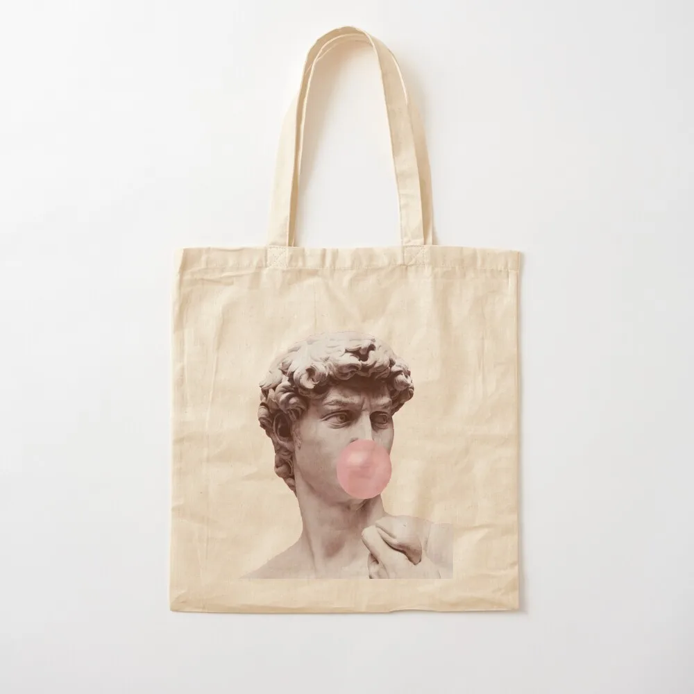 Greek Statue Chewing Gum Tote Bag tote bag screen bags for women tote bags cloth bags