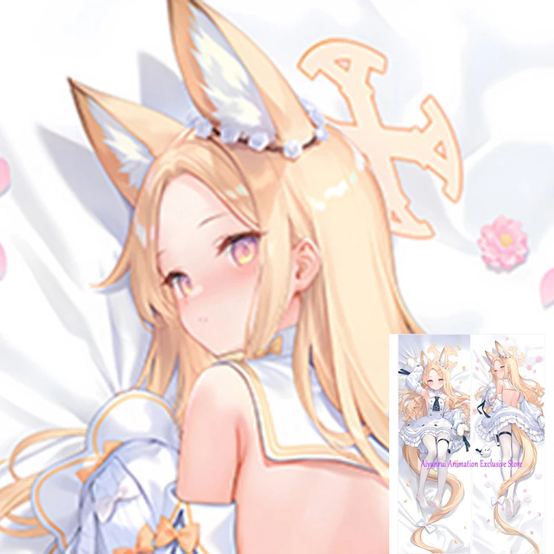 

Anime Dakimakura Pillow Case Yurizono Seia Sexy and Busty Beautiful Girl Double-Sided Halloween