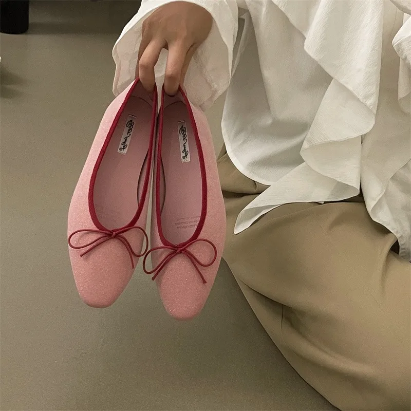 2025 Spring Women's Mary Jane Shoes - Fashionable One-Piece Sandals, Comfortable Street Style, Soft Bottom Women's Flat Shoes