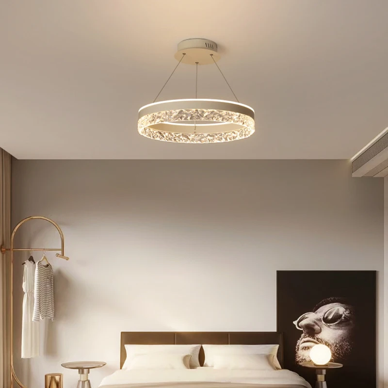 Imagem -03 - Moderno Minimalista Led Pendant Lamp Master Luz Luxo Minimalista Quarto Estudo Design