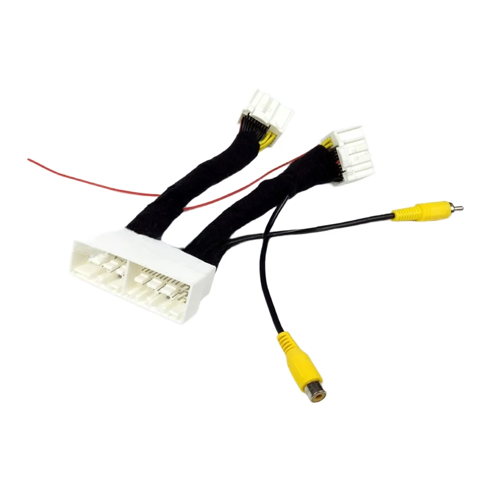 Rearview Camera Wiring Harness for Kia For Hyundai Tucson K3 For Elantra 12V Copper Aluminum Reliable Performance