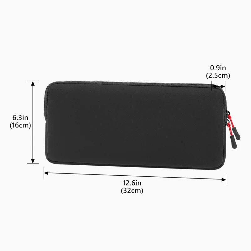 Etui na klawiaturę Geekria kompatybilne z Logitech MX Keys Mini, Apple Magic Keyboard MXCL3LL/A, Keychron B1 Pro (czarne) — zdjęcie produktu 5