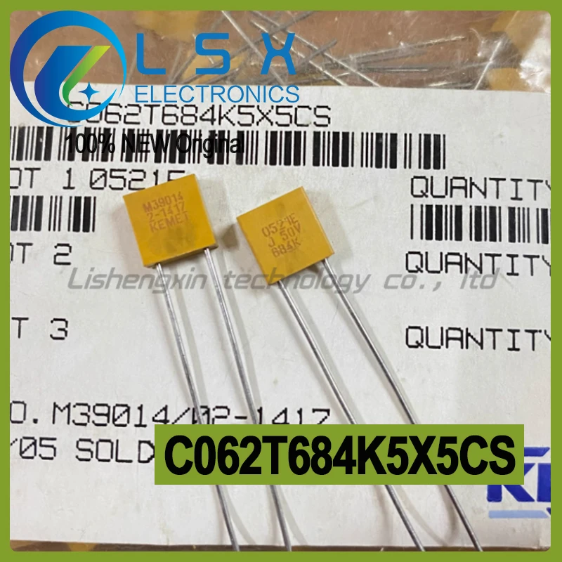 

5pcs M39014/02-1417 50V 0.68UF Chip Multi-layer Ceramic Monolithic Capacitor C062T684K5X5CS