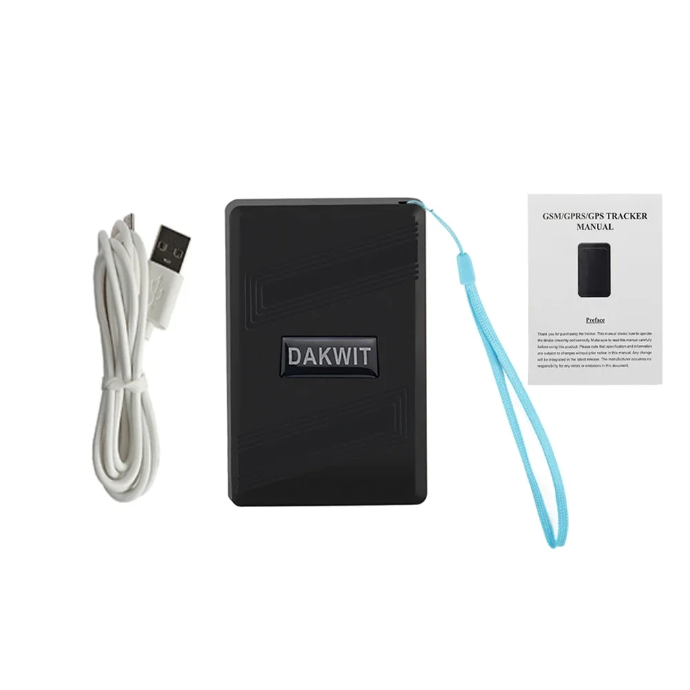 Mini Rastreador GPS TK600 2G, Localizador con 10 Días de Autonomía, Geo-cerca y Alarma para Equipaje, Vehículos y Uso Personal
