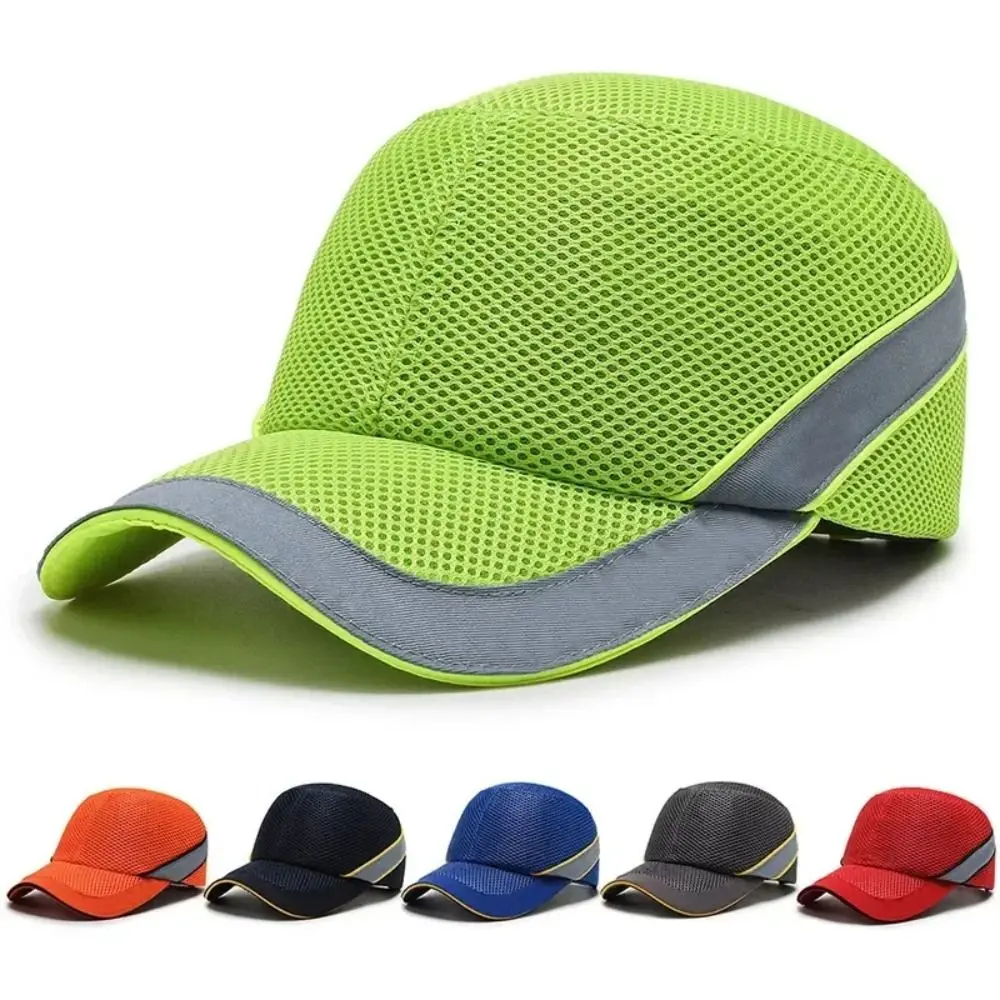 Portable Anti-collision Work Safety Bump Cap Head Protection Comfortable Baseball Hat Breathable Soft Hard Hat Helmet Repairing