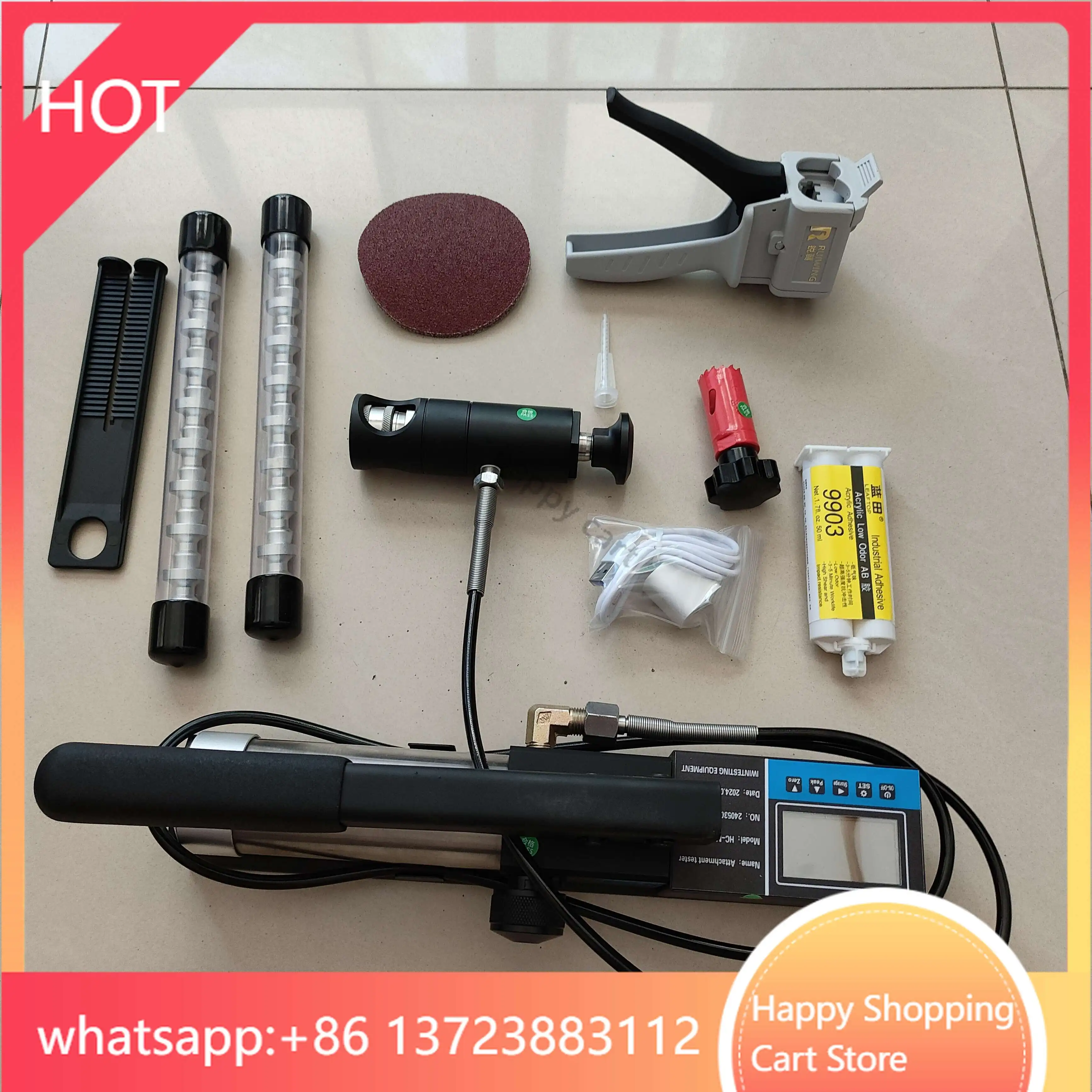 

Worry-Free After-Sales Pull Apart Method Adhesion Tester Experiment