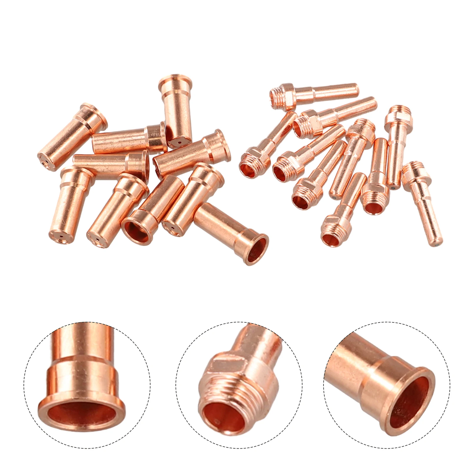 Electrode and Nozzle Tip 20 Pack for cebora CP70 for plasma Cutting for torch Compatible with 1395 and 1403 Models