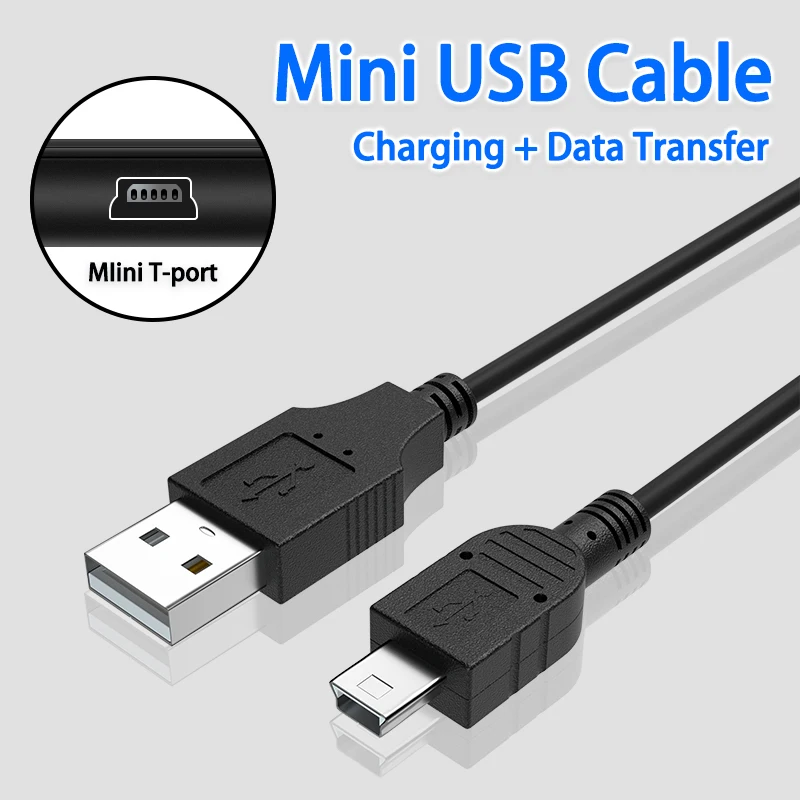 Kebiss Mini USB To USB Fast Data Cables for PSP MP3 MP4 Player Car DVR GPS Digital Camera HDD Cord Phone Charger Charging Cable