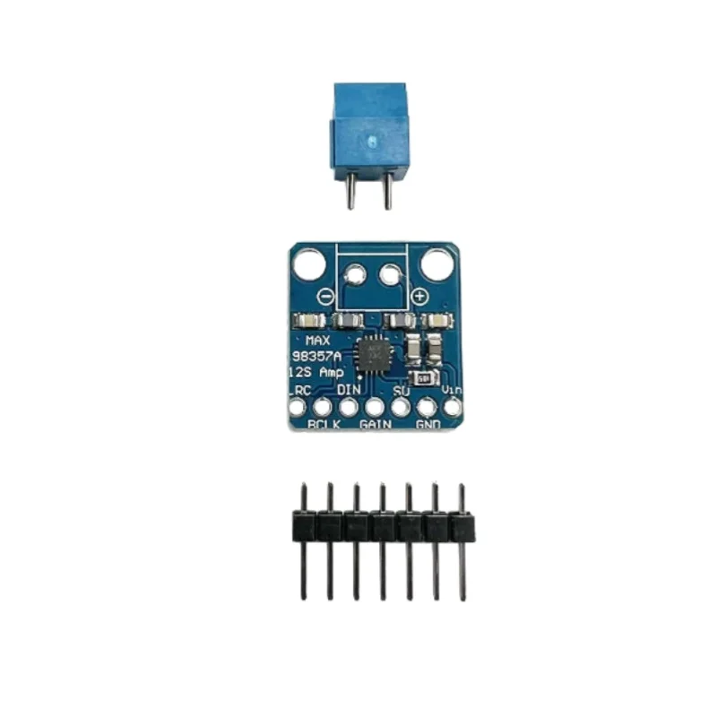 MAX98357A Audio Amplifier Module 3006 I2S 3W Class D Amplifier Without Filtering DIY Power Amplifier Board 7P DIP Connector
