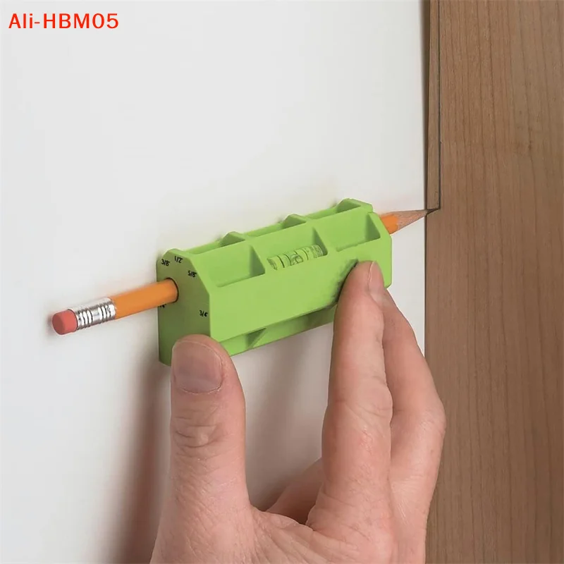 (HB05)6/10/18/20mm Multi Margin Parallel Scriber Woodworking Wardrobe Board Marking Gauge Carpentry ABS Layout Dashing Device