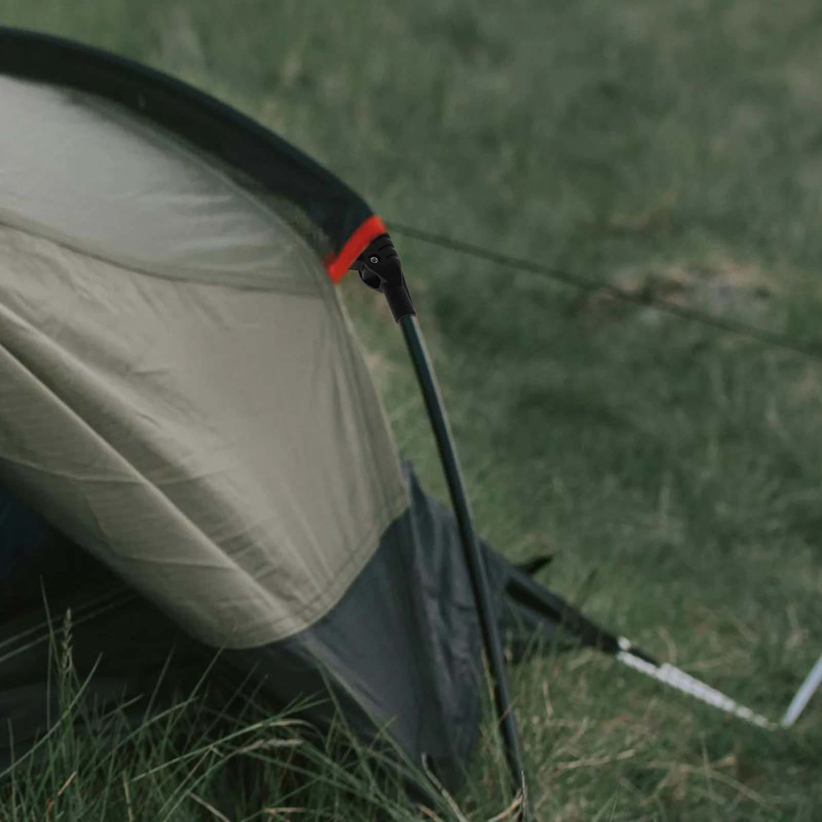 

4 Pcs Tent Support Pole Accessories Bracket for Supporting Coupling Joints Repair Plastic Diy Connector Parts Connectors