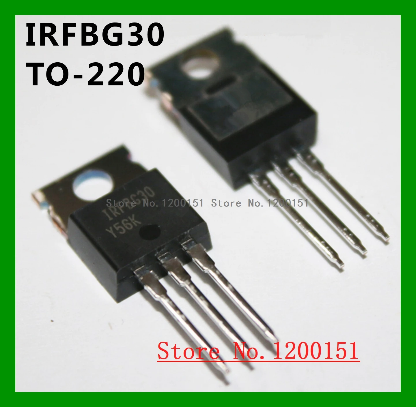 IRFBG30 BG30 TO-220 1000V