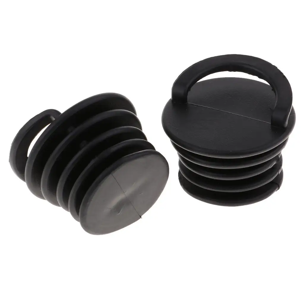 Kayak Scupper Valve Rubber Plug Set Waterproof Drain Hole Bungs for Canoe Boat Outdoor Gear