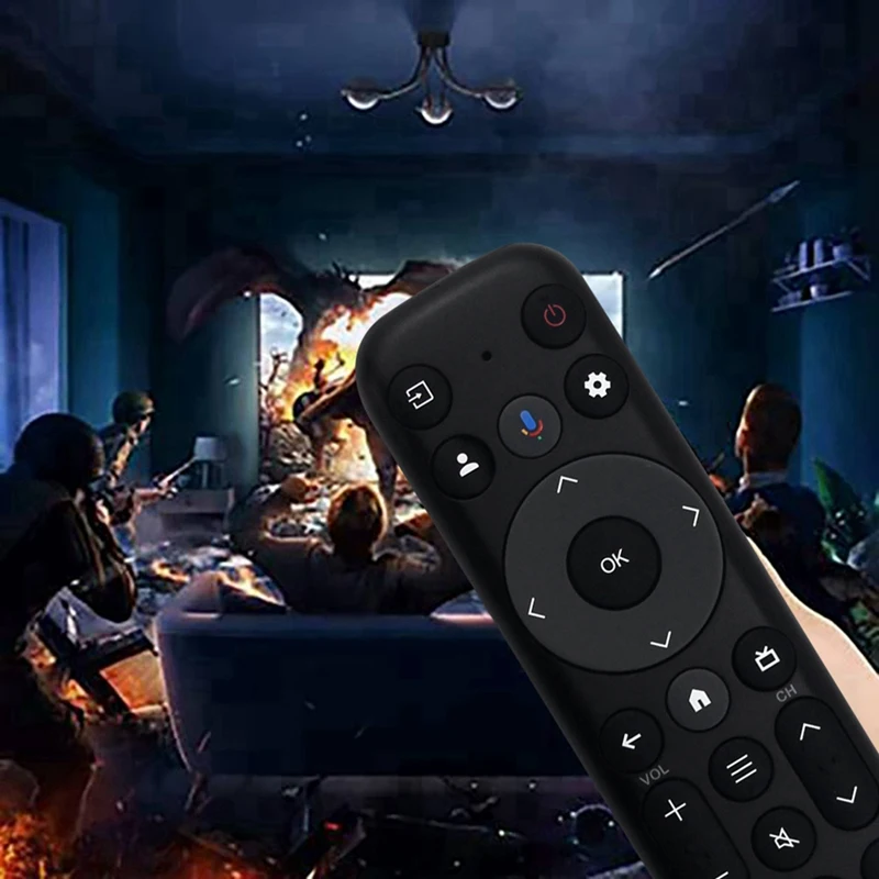 Reemplace el control remoto por voz RC813A para TCL Q550G Q650G Q670G Q750G QM850G S370G S450G S470G S550G FHD HDR LED UHD QLED televisores