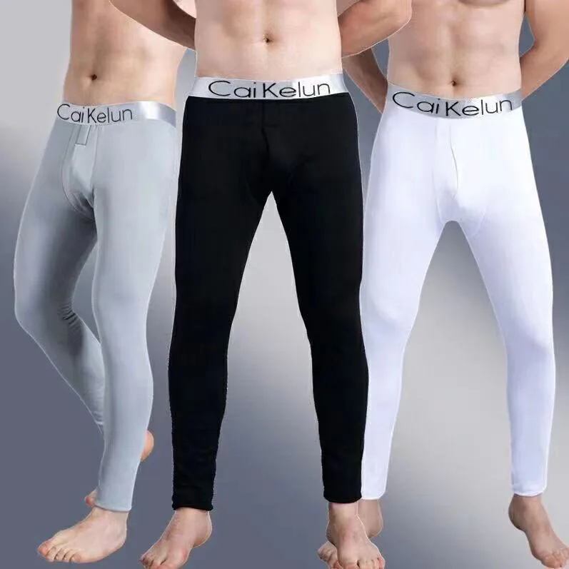 2026 New Men Thermal Underwear Men's Legging Tight Winter Warm Long Underpant Thermo Underwear Mens Spring Autumn
