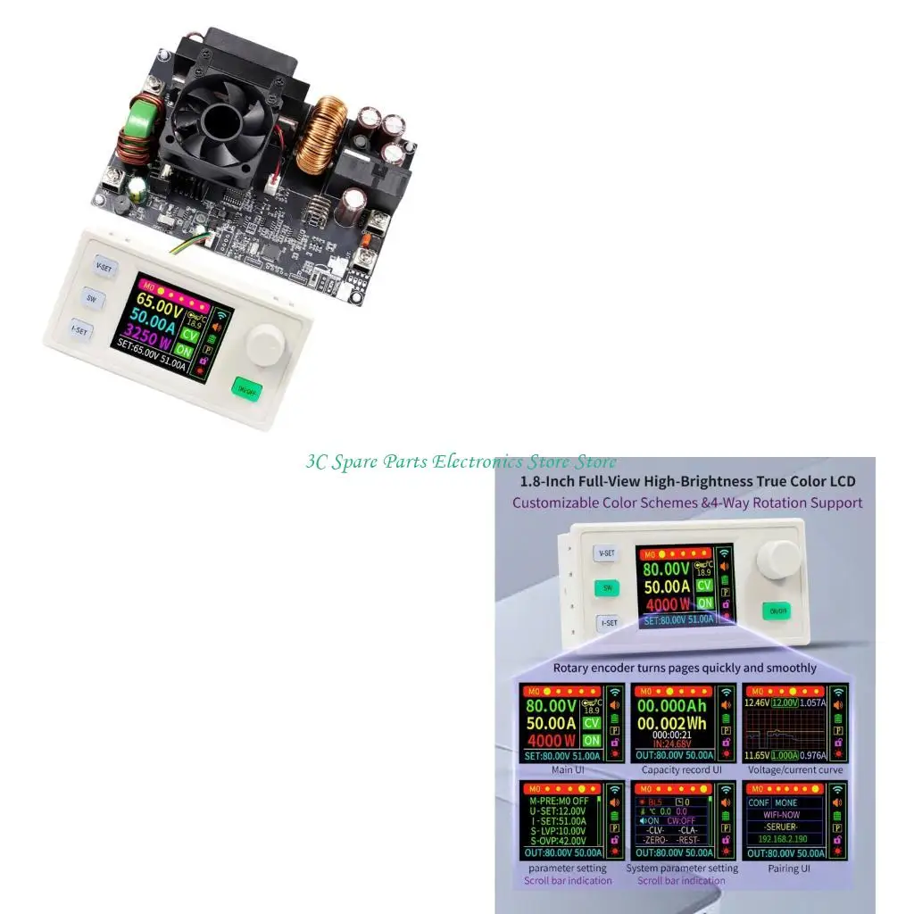 SZ Power Module Featuring Constant Current Control Color Screen and Flame Retardant Plastic Enclosure