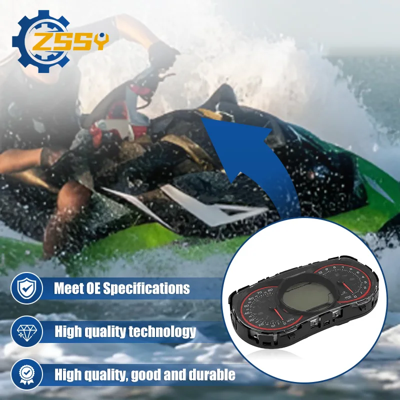 Nuevo Panel de Instrumentos LCD 278003378 para Sea Doo GTI 130, GTI LTD 155, GTI SE 130, GTI SE 155, GTR 215 2014-2015, GTX 155, GTX S155 2014-2016