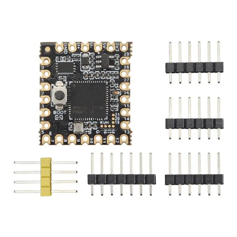 [NEW!CCDD】 For Raspberry Pi Pico Stamp Hole Development Board RP2040-Core-A RP2040 Multifunction Dual Core Processor