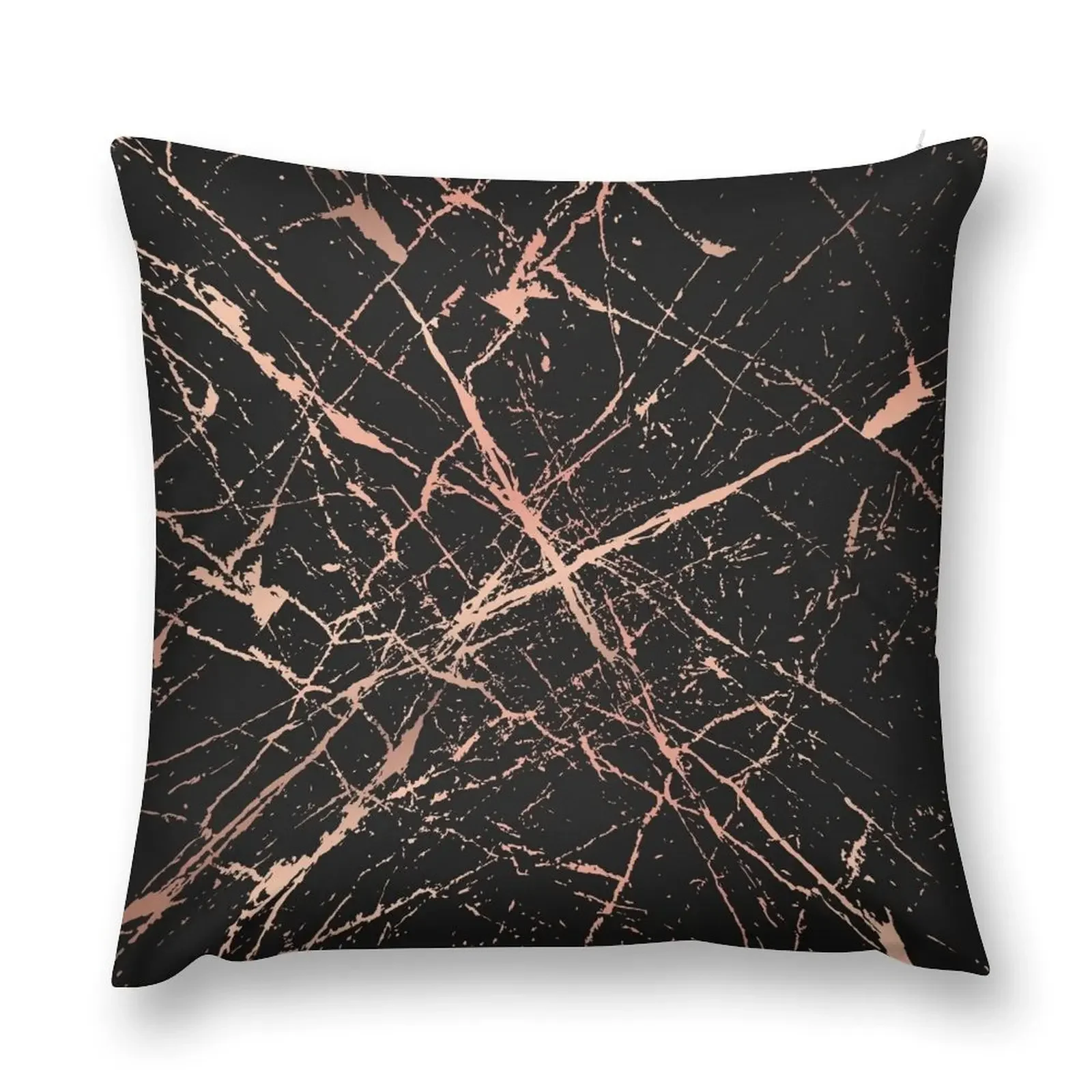 

Copper Splatter 091 Throw Pillow Throw Pillow Custom Cushion pillow