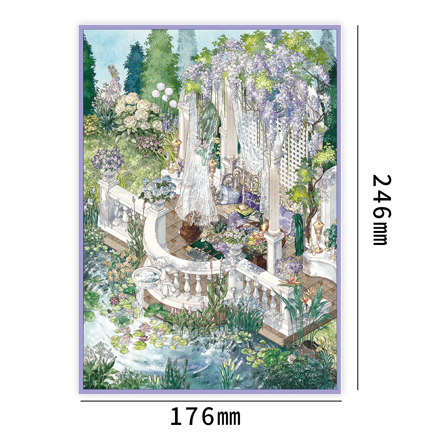 TIANZI Cartoon Miniature Scene 5/10 Pcs 3D Landscaping Stickers DIY Cabin Scene Stacking and Pasting Hand Account Cute Gift image 6