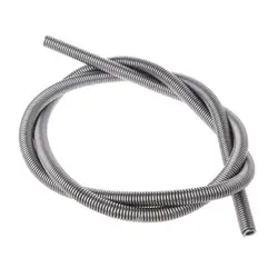 1Pc AC220V FeCrAl Kilns Furnaces Casting Heating Element Coil Silver Tone Coil Heater 7mm Dia 792mm Long 3000W